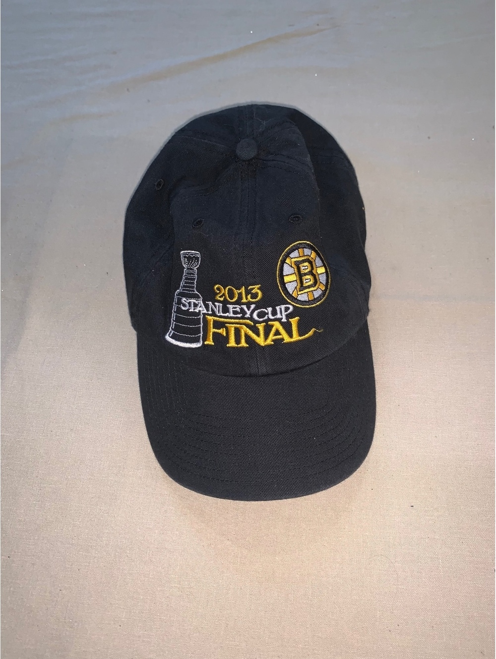 Boston Bruins 2013 Stanley Cup Final black cap